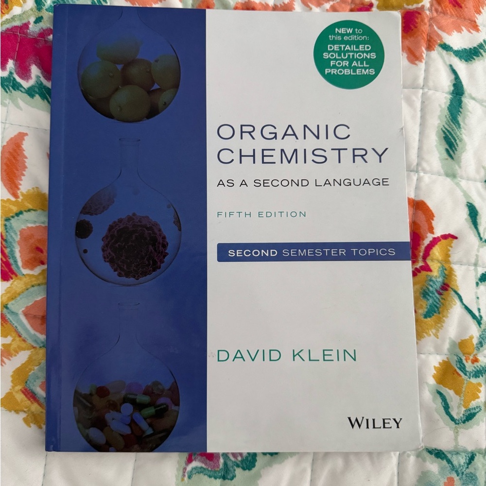 Organic Chemistry Textbook by Wiley